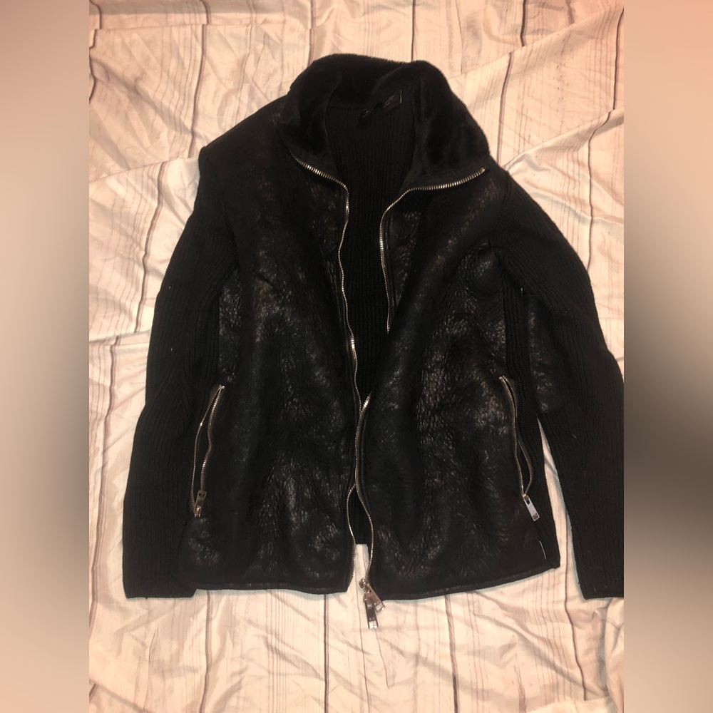Armani exchange XL black sweater soft